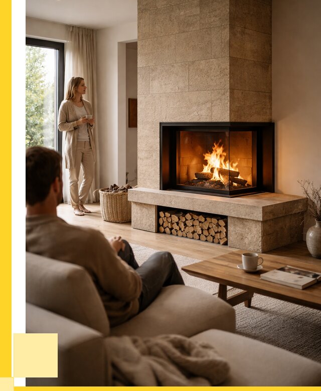 Угловые камины из кирпича установка в Гагарине от 156060 р. ЭриданГгр