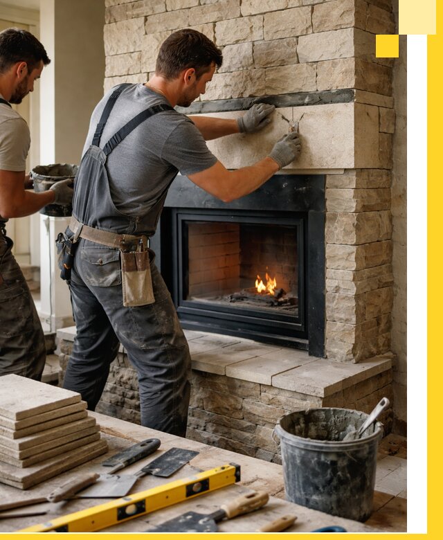 Проектирование и установка открытых каминов в Гагарине