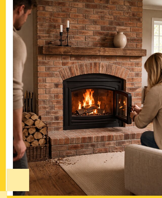 Кирпичные камины под ключ в Гагарине от 156060 р. | ЭриданГгр