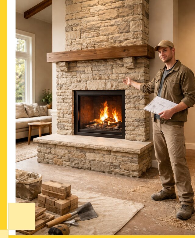 Камины под ключ в Гагарине от 187272 р. | ЭриданГгр — установка