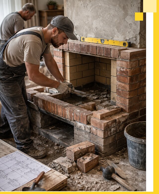 Изготовление и установка каминопечей под ключ в Гагарине