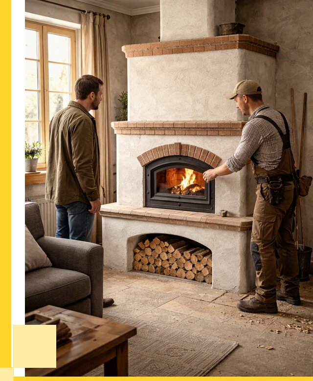 Печи камины в Гагарине: кирпичные, изразцовые от 62424 р. | ЭриданГгр