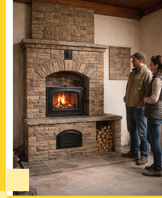 Кирпичная печь под ключ в Гагарине от 156060 р. | ЭриданГгр