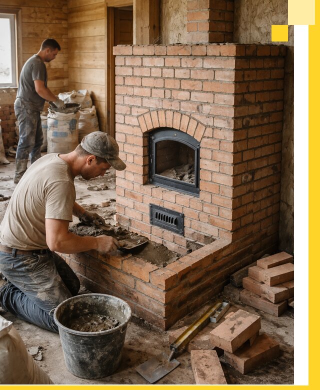 Профессиональное строительство печей в Гагарине под ключ