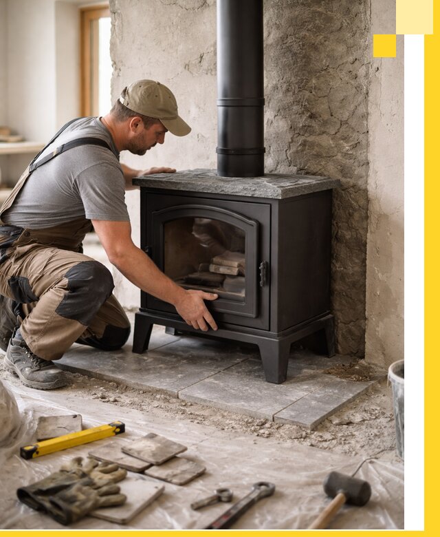 Профессиональный монтаж печей и каминов в Гагарине под ключ