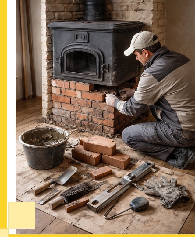 Ремонт печей в Гагарине от 12485 р., услуги печника ЭриданГгр