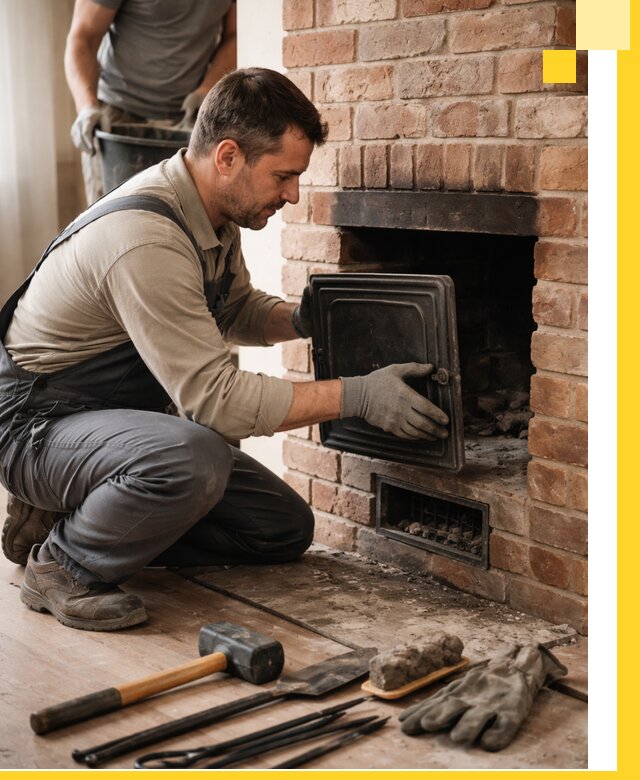 Ремонт печей в Гагарине с гарантией качества и безопасности