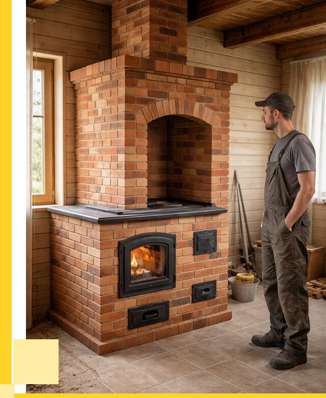 Кирпичные печи в Гагарине: купить от 156060 р. | ЭриданГгр