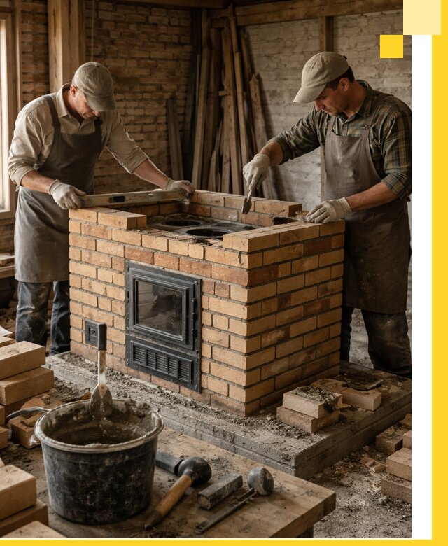 Изготовление и установка варочных печей под ключ в Гагарине