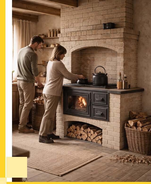 Печи с плитой в Гагарине от 46818 р. | ЭриданГгр — кирпичная печь