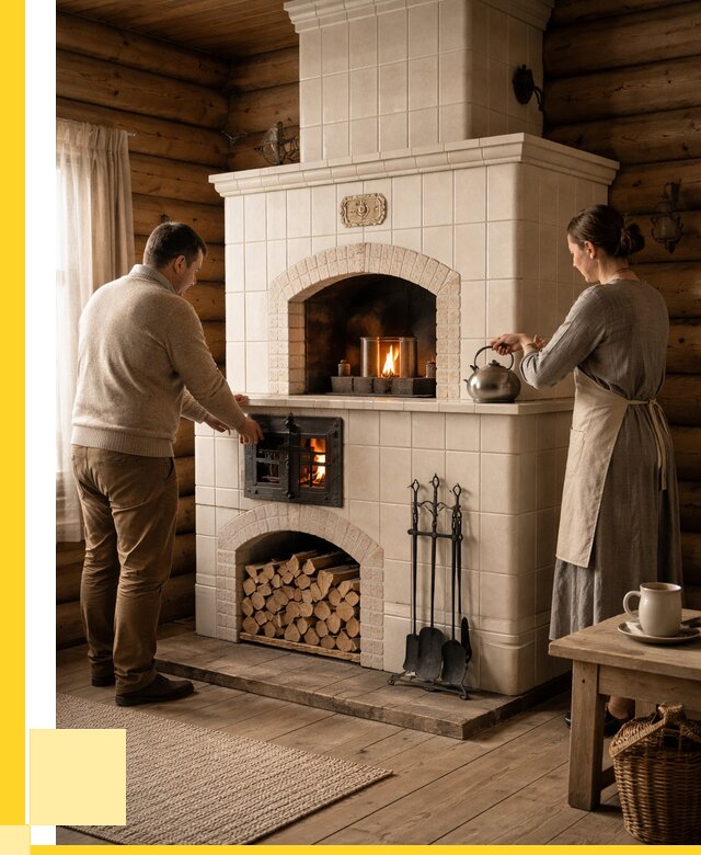 Русские печи в Гагарине: установка от 156060 р. ЭриданГгр