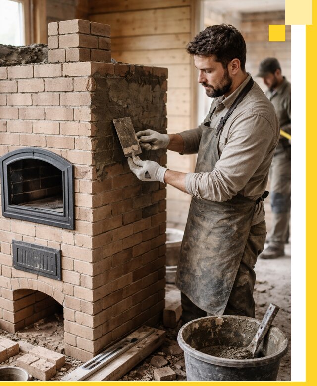 Изготовление и установка печей-шведок под ключ в Гагарине