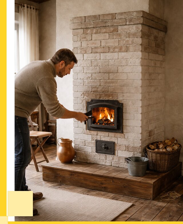 Печь голландка из кирпича в Гагарине от 88434 р. | ЭриданГгр