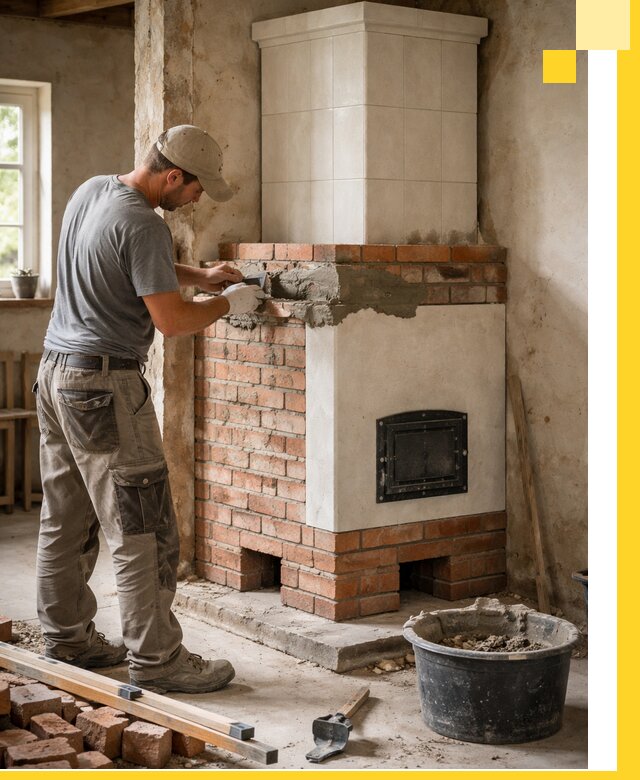 Изготовление и установка печей-голландок под ключ в Гагарине