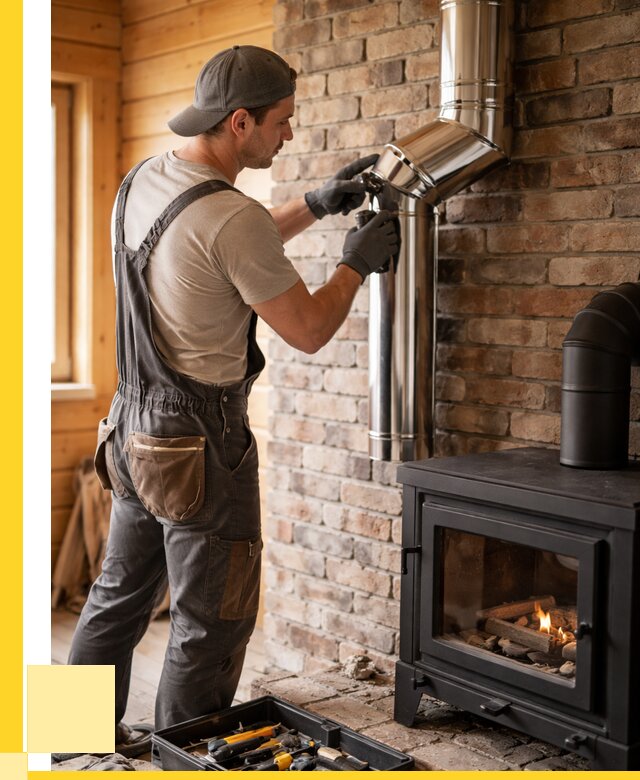 Монтаж дымоходов для печей в Гагарине от 7803 р. | ЭриданГгр