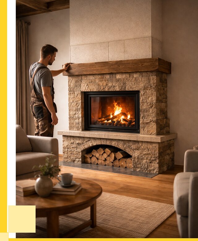 Печи камины для дома под ключ в Гагарине от 57222 р. | ЭриданГгр