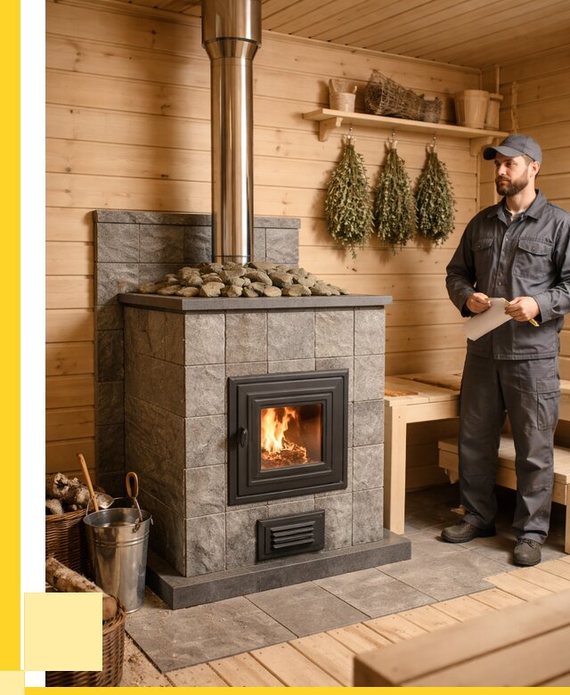 Печи для бани под ключ в Гагарине от 124848 р. | ЭриданГгр