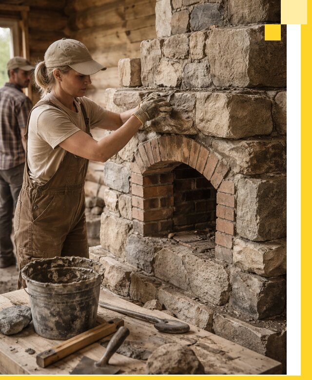 Каменные печи на заказ и монтаж в Гагарине, долговечные решения