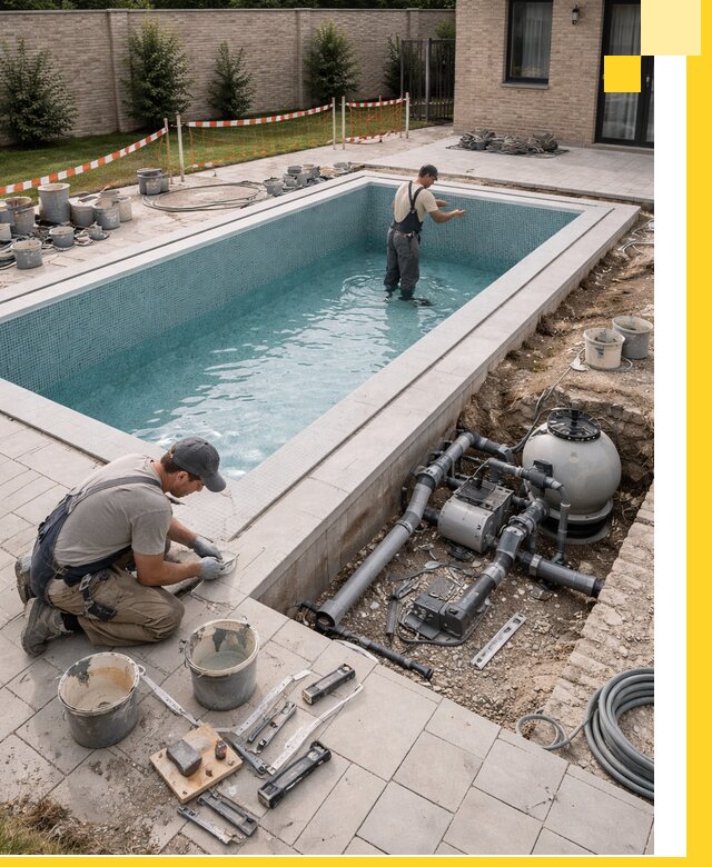 Строительство бассейнов под ключ в Гагарине: проекты и монтаж