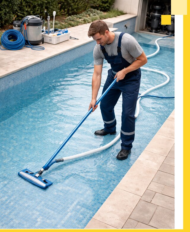 Профессиональная чистка бассейнов и фильтров в Гагарине под ключ