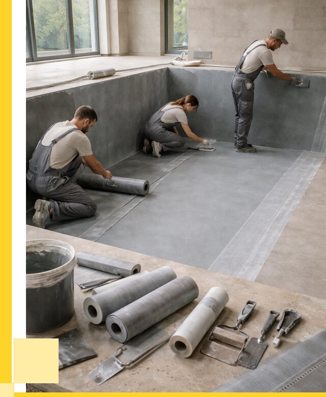 Гидроизоляция бассейнов в Гагарине от 2081 р., ЭриданГгр