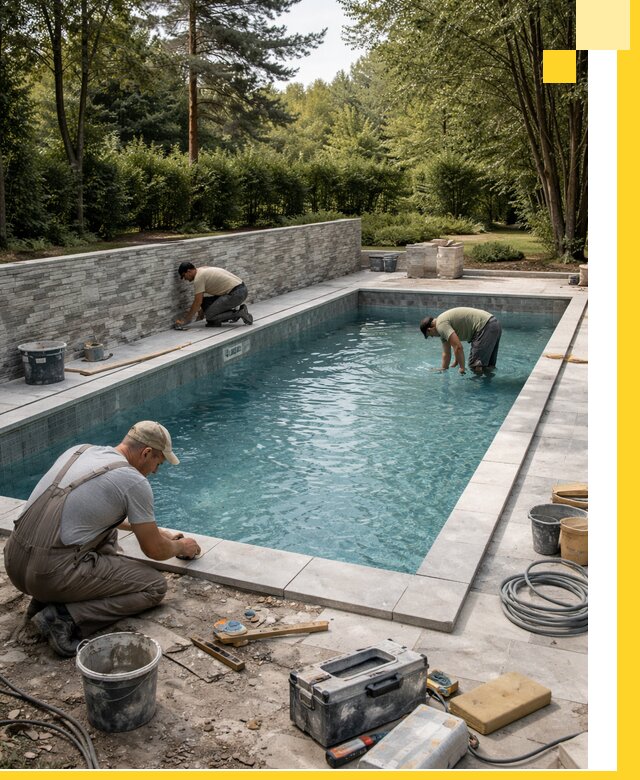 Проектирование и строительство частных бассейнов в Гагарине