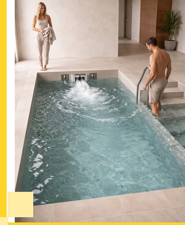 Бассейн с противотоком в Гагарине от 260100 р. | ЭриданГгр