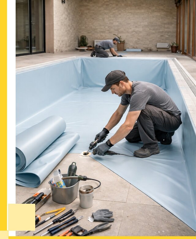 Пленка ПВХ для бассейнов в Гагарине от 2601 р. | ЭриданГгр