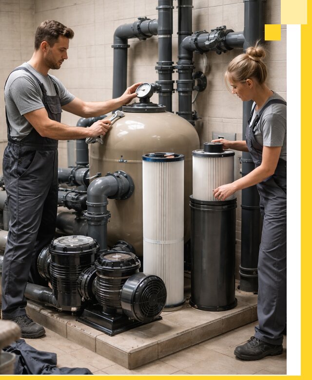 Фильтры и системы фильтрации для бассейнов в Гагарине