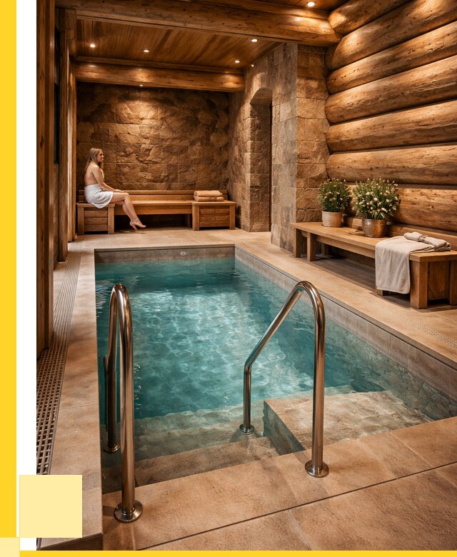 Аренда бани с бассейном в Гагарине от 1560600 р. | ЭриданГгр