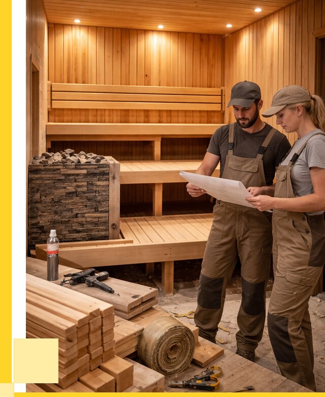 Строительство саун в Гагарине под ключ от 260100 р., ЭриданГгр