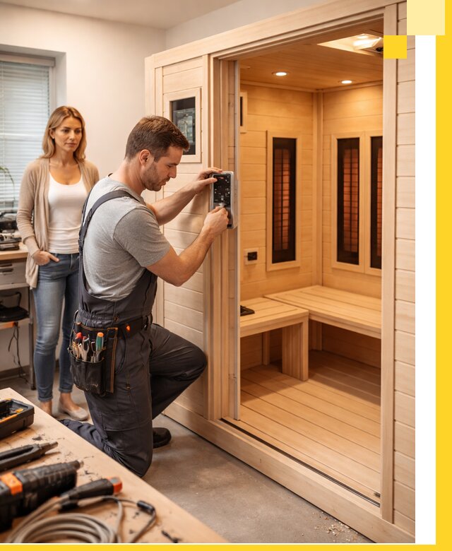 Инфракрасные сауны под ключ в Гагарине продажа и установка