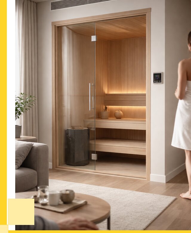 Сауна в квартире под ключ в Гагарине от 124848 р. ЭриданГгр