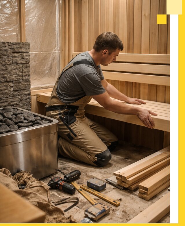 Сауны для дома под ключ с проектированием и монтажом в Гагарине