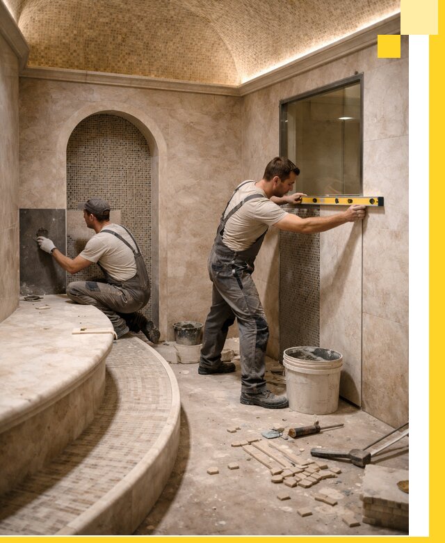 Проектирование и строительство саун с хамамом под ключ в Гагарине