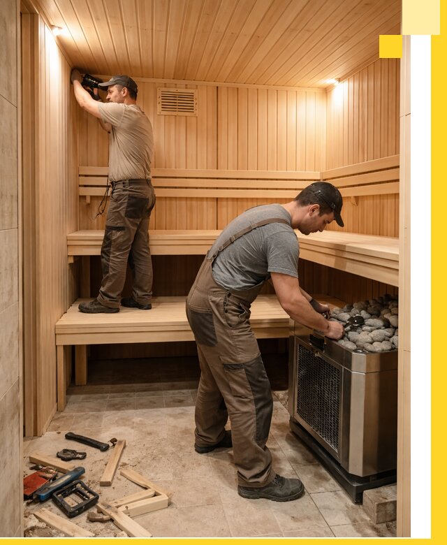 Купить сауну под ключ в Гагарине с монтажом и гарантией