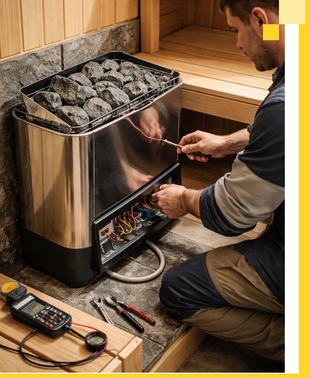 Продажа и установка электрокаменок для саун в Гагарине