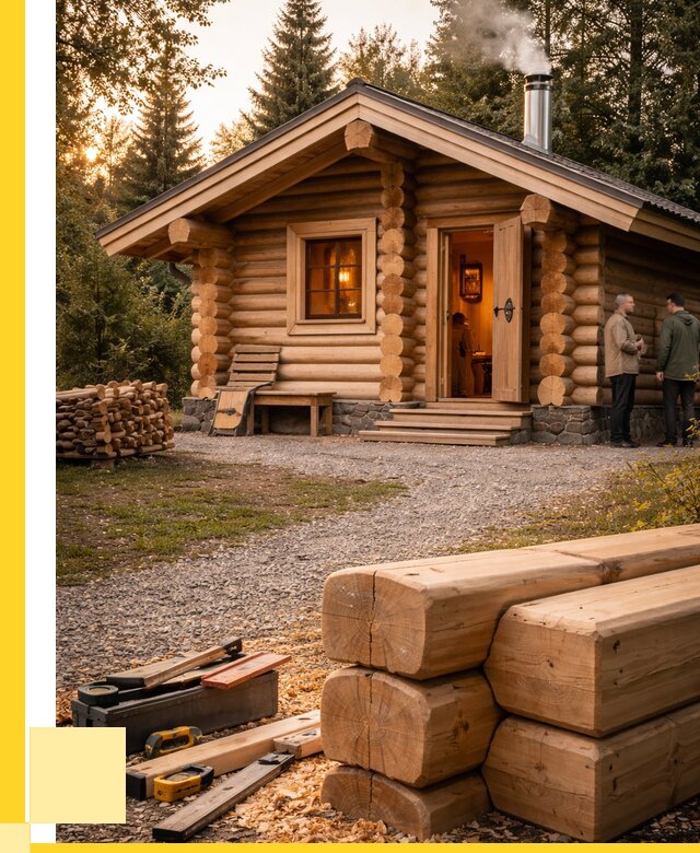 Строительство бань и комплексов в Гагарине от 468180 р.| ЭриданГгр