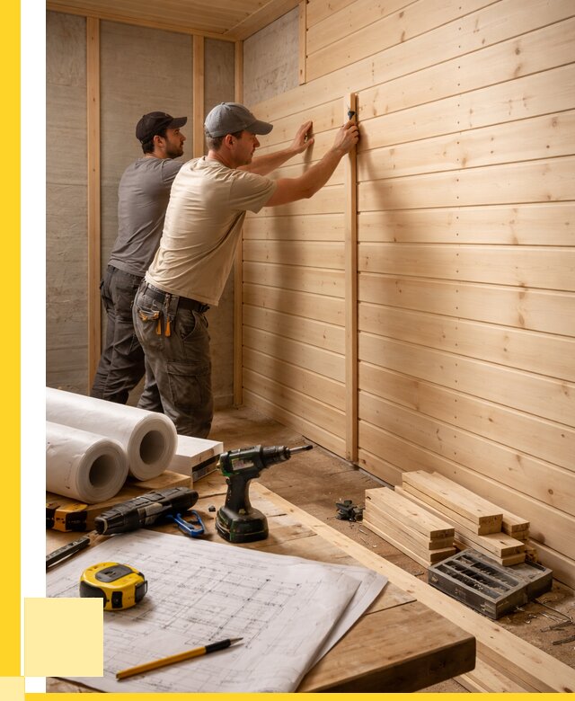 Обшивка бани вагонкой в Гагарине от 1248 р., ЭриданГгр