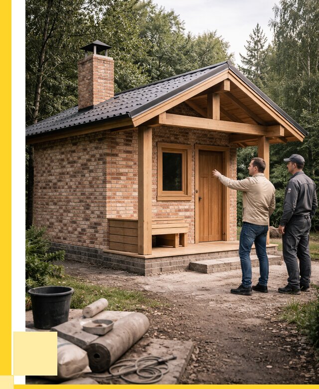 Кирпичные бани и печи в Гагарине от 364140 р. | ЭриданГгр