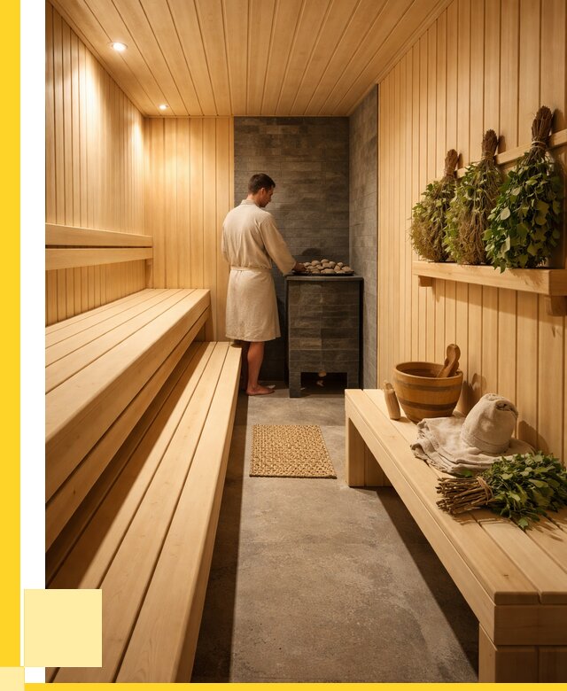 Отделка парной под ключ в Гагарине от 364140 р. | ЭриданГгр