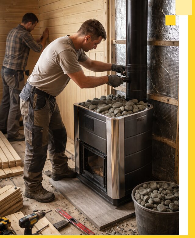 Проектирование и строительство парилок для бани в Гагарине под ключ