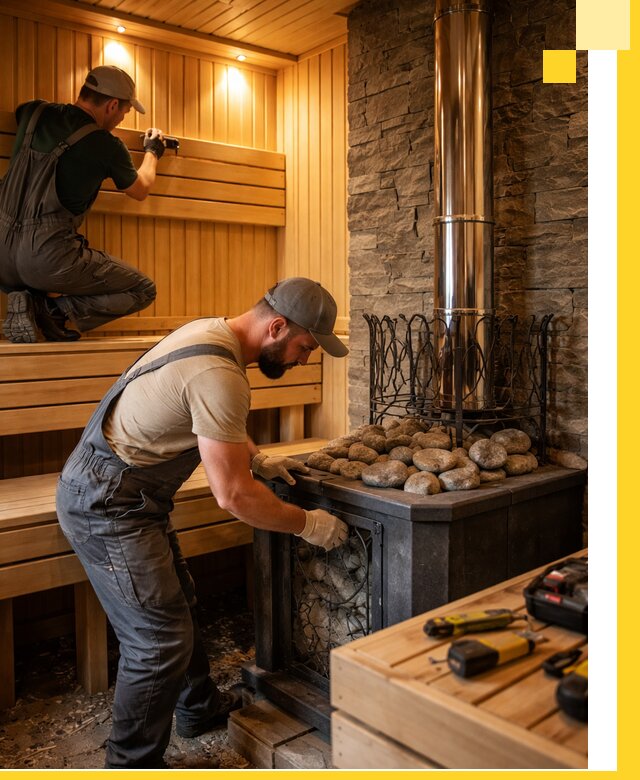 Комплексный дизайн бань, саун и зон отдыха в Гагарине