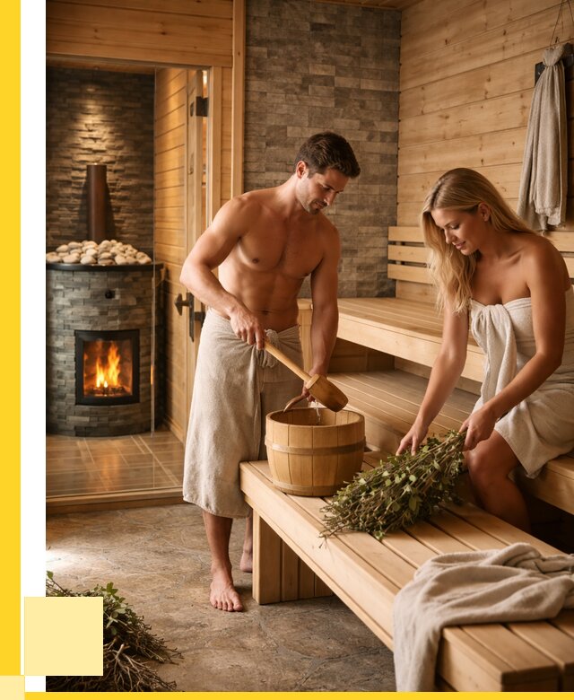 Баня с сауной в Гагарине под ключ от 364140 р. | ЭриданГгр