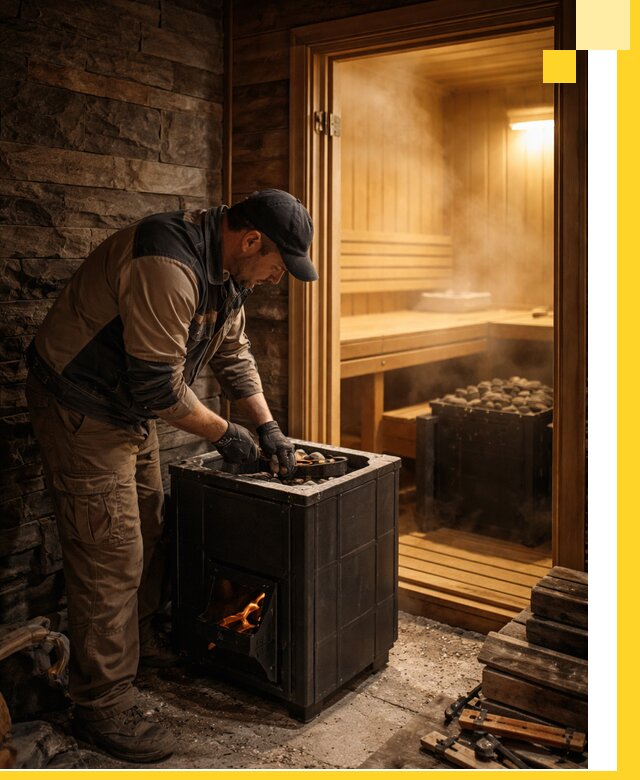 Строительство бани с сауной под ключ в Гагарине от проекта до сдачи