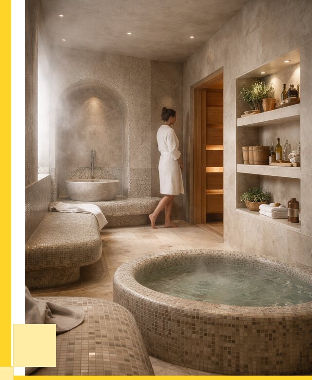 Строительство бани с хамамом в Гагарине от 780300 р. | ЭриданГгр