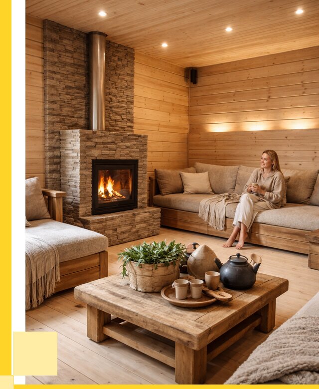 Проект бани с комнатой отдыха в Гагарине от 36414 р. | ЭриданГгр