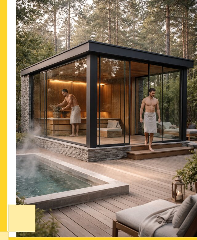 Стеклянные бани и двери в Гагарине от 468180 р. | ЭриданГгр