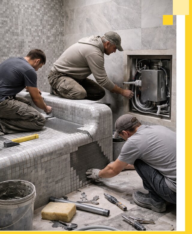 Проекты хамамов под ключ в Гагарине и дизайн и строительство