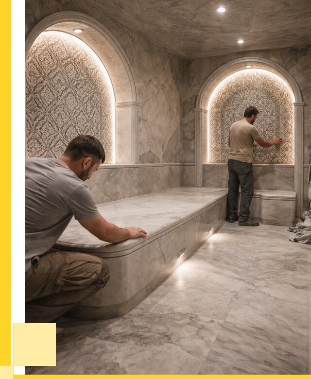 Турецкие бани под ключ в Гагарине от 260100 р. | ЭриданГгр